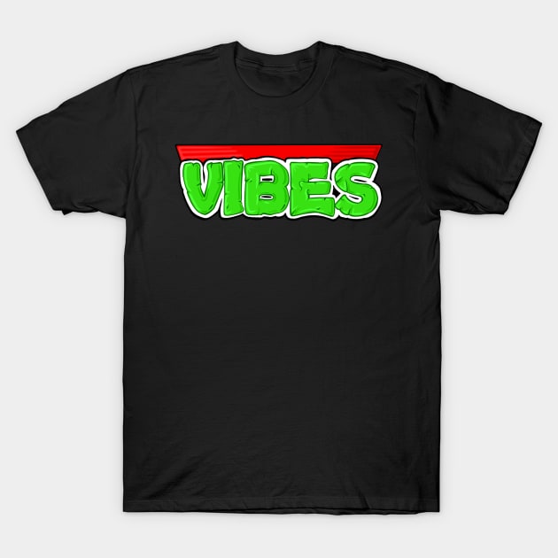 Turtle Vibes T-Shirt by Sewer Vault Toys